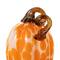Glitzhome® Orange Glass Pumpkin & Gourd Set